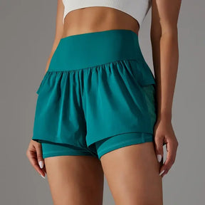 Women Gym Sport Running Shorts